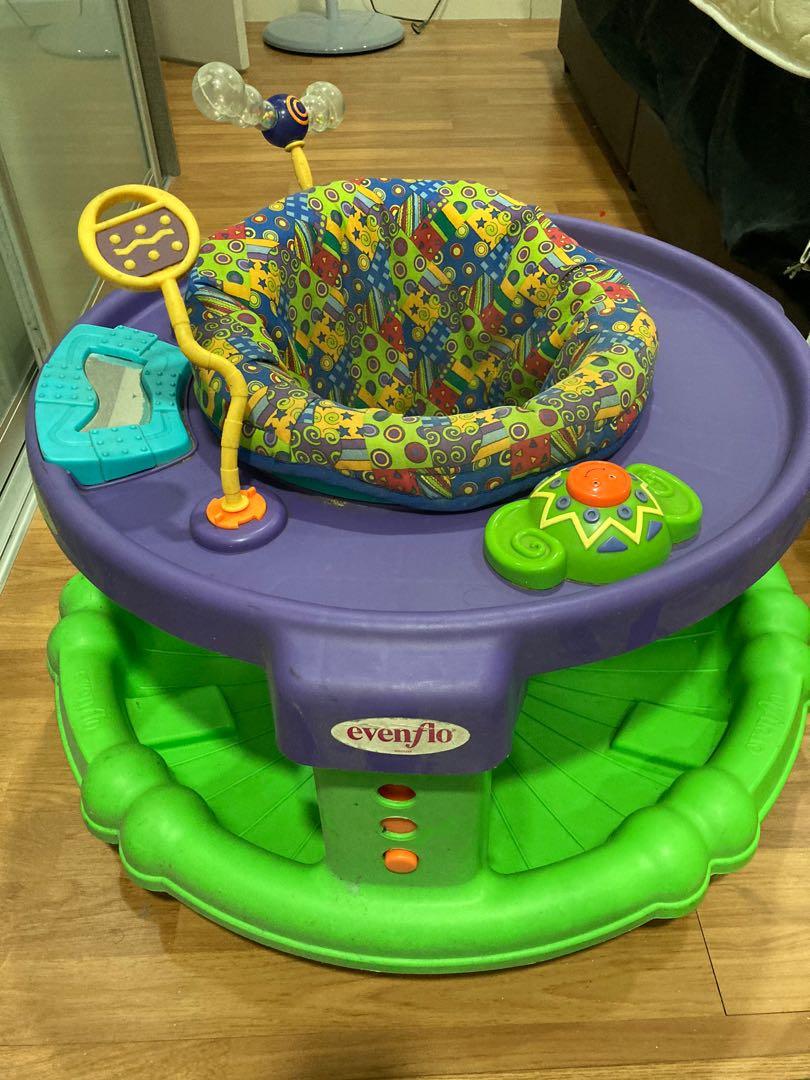 Evenflo saucer activity center top