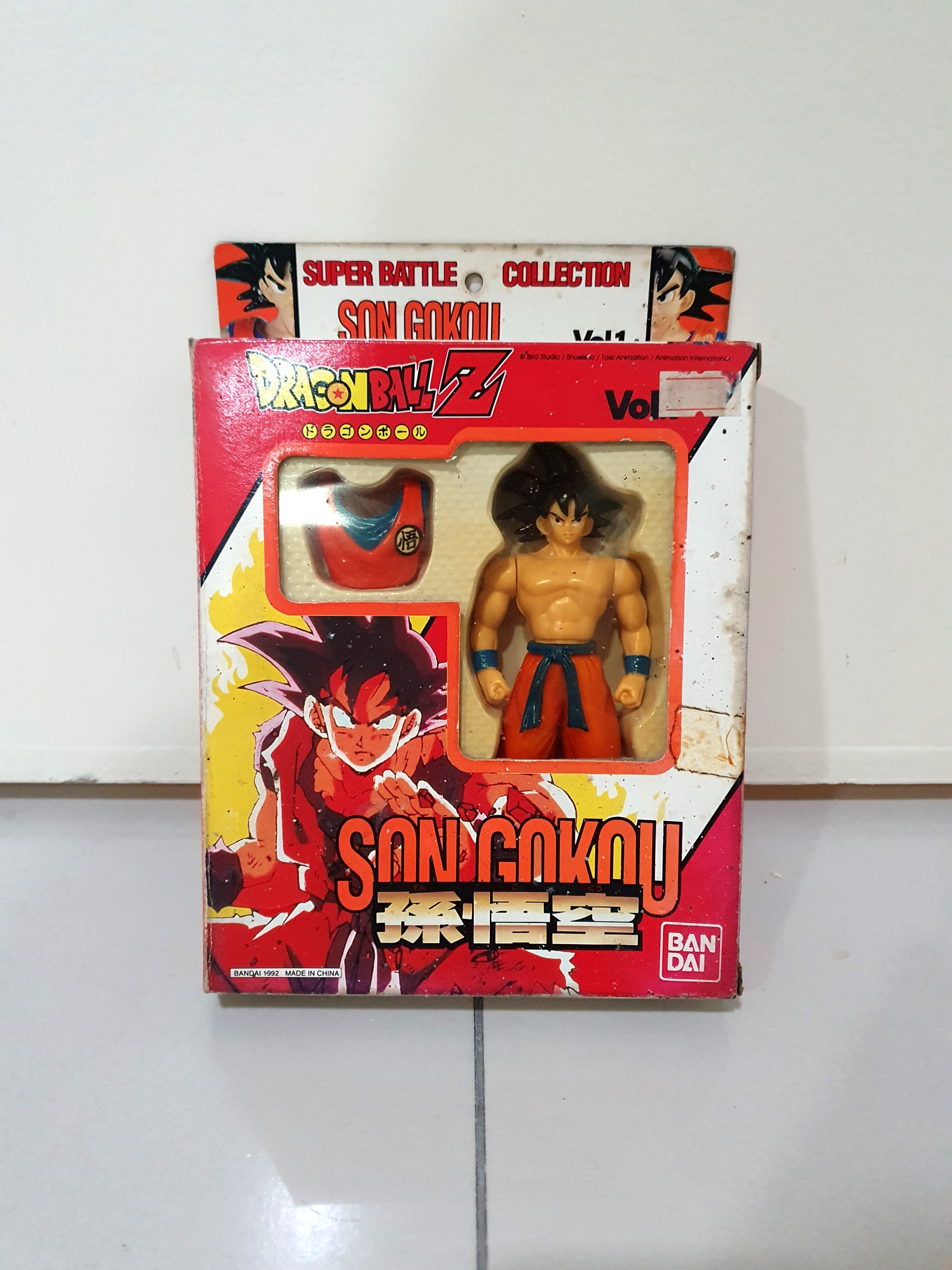 RARE Dragon Ball Z Gokou 1/12 Figure Super Collection Bandai 1992 JAPAN -  Japanimedia Store