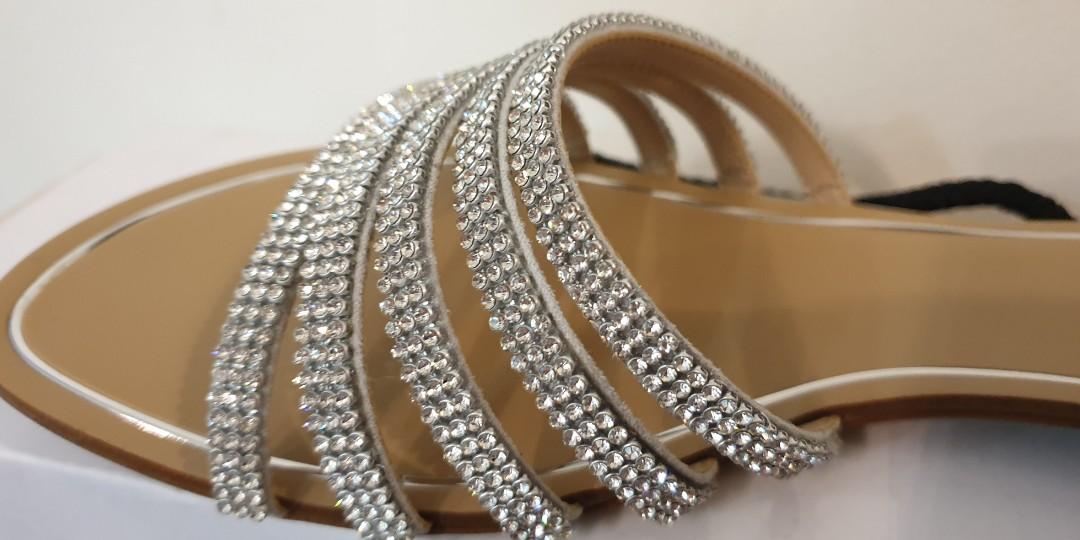 BN Aldo Droelian Rhinestone Sandals