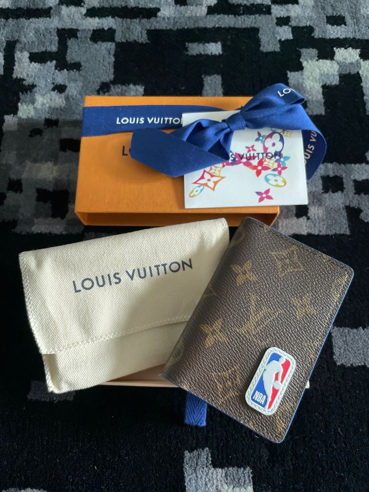 BN Louis Vuitton Monogram LV X NBA Pocket Organizer Cardholder