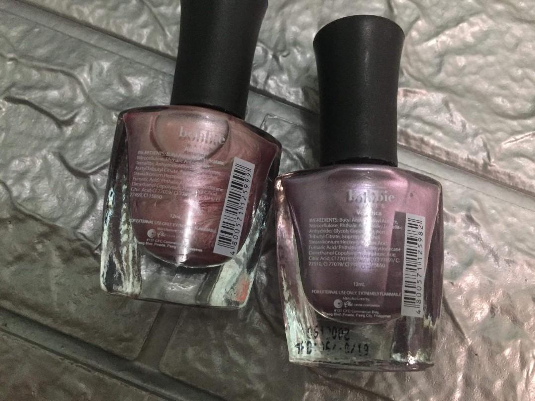 Bobbie Brown Mettalic Nail Polish (Category: Hands & Nails) located in San Mateo. Submitted by shopone1 (Listing ID 1061576647, Image 2). Description: Metallic Nail Polish Brand New RFS:Decluttering.