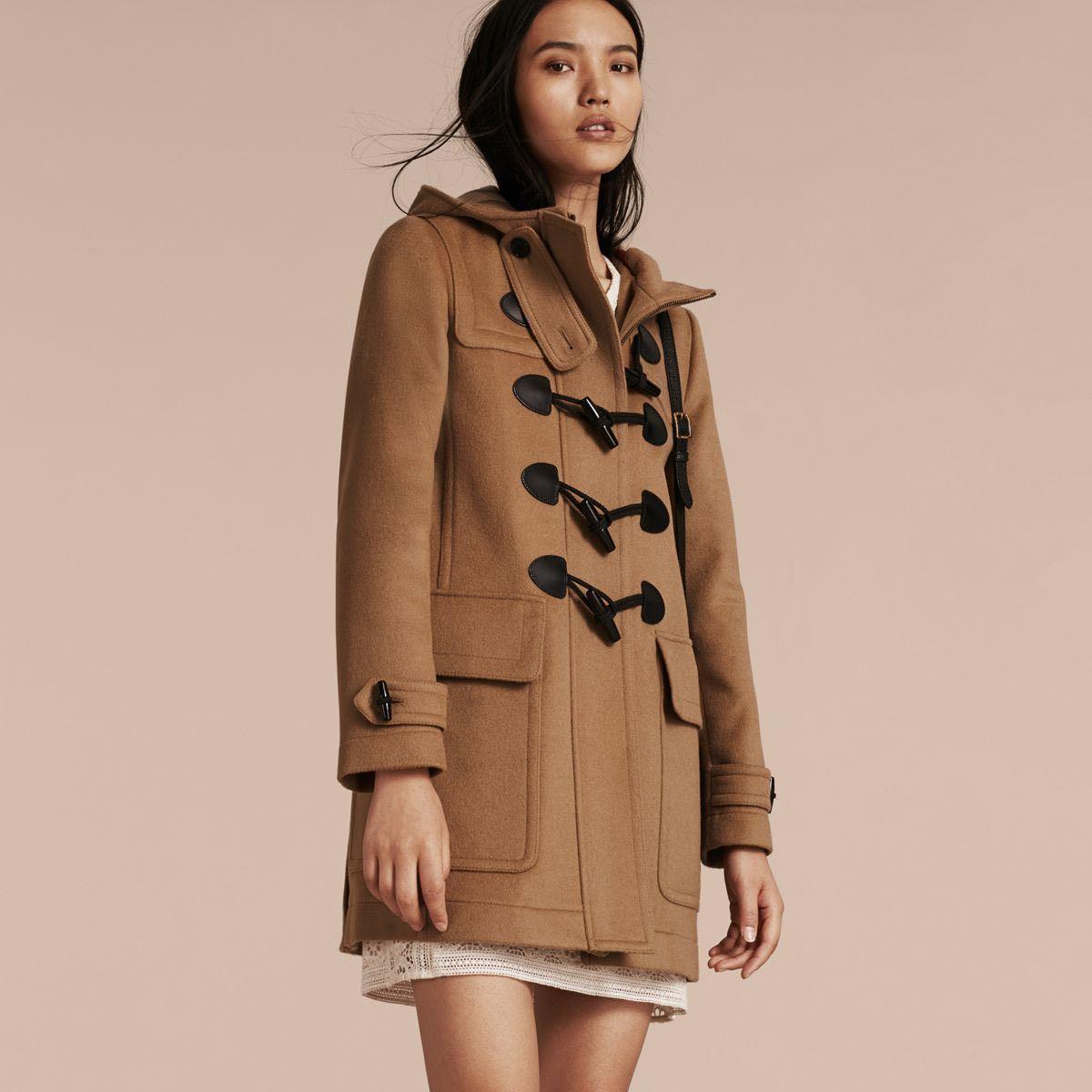 Burberry straight deals fit duffle coat