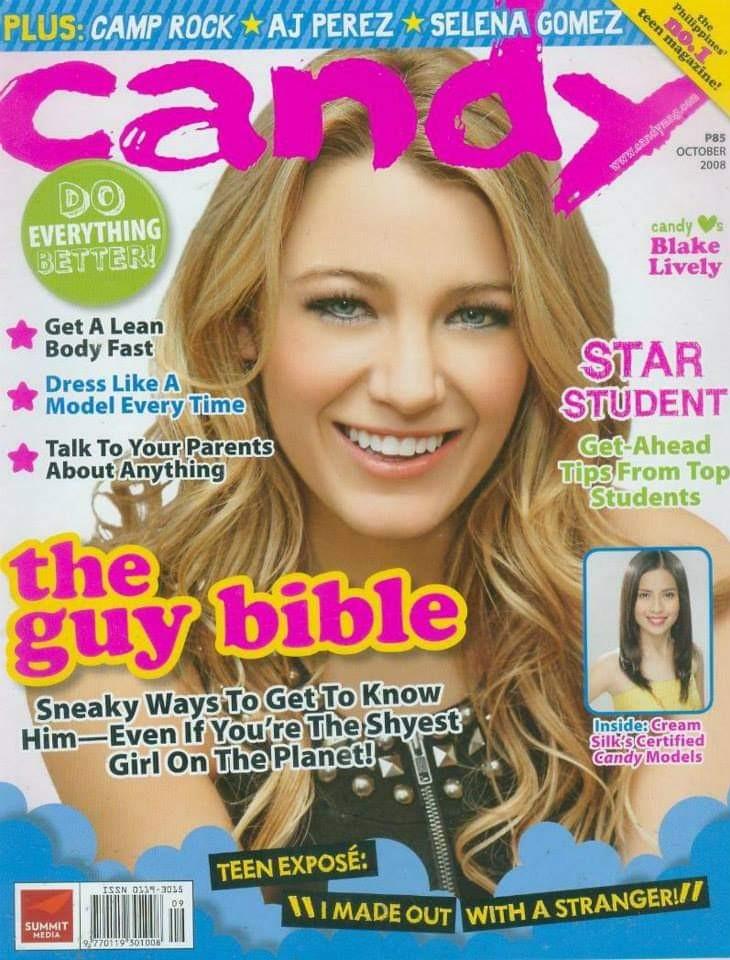 Candy magazine Oct 2008 Blake Lively, Hobbies & Toys, Books & Magazines