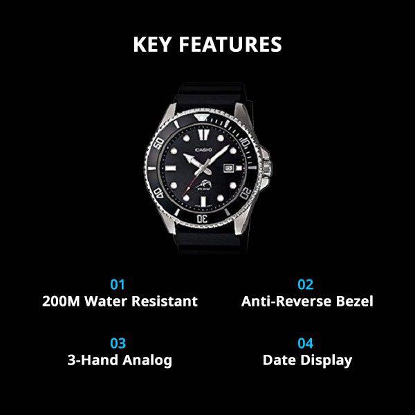 Casio Bill Gates DURO MDV106 Men s Fashion Watches