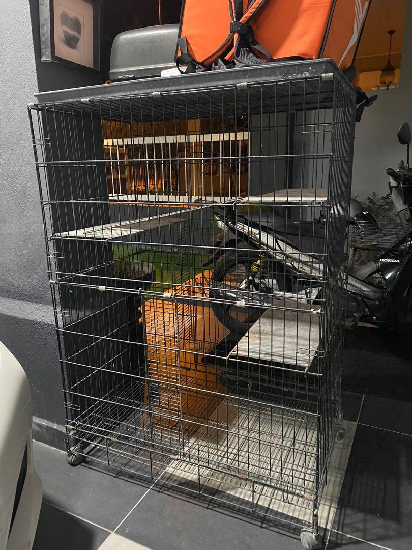 Cat cage H4.3ft W3ft at seri kembangan, Pet Supplies, Pet 