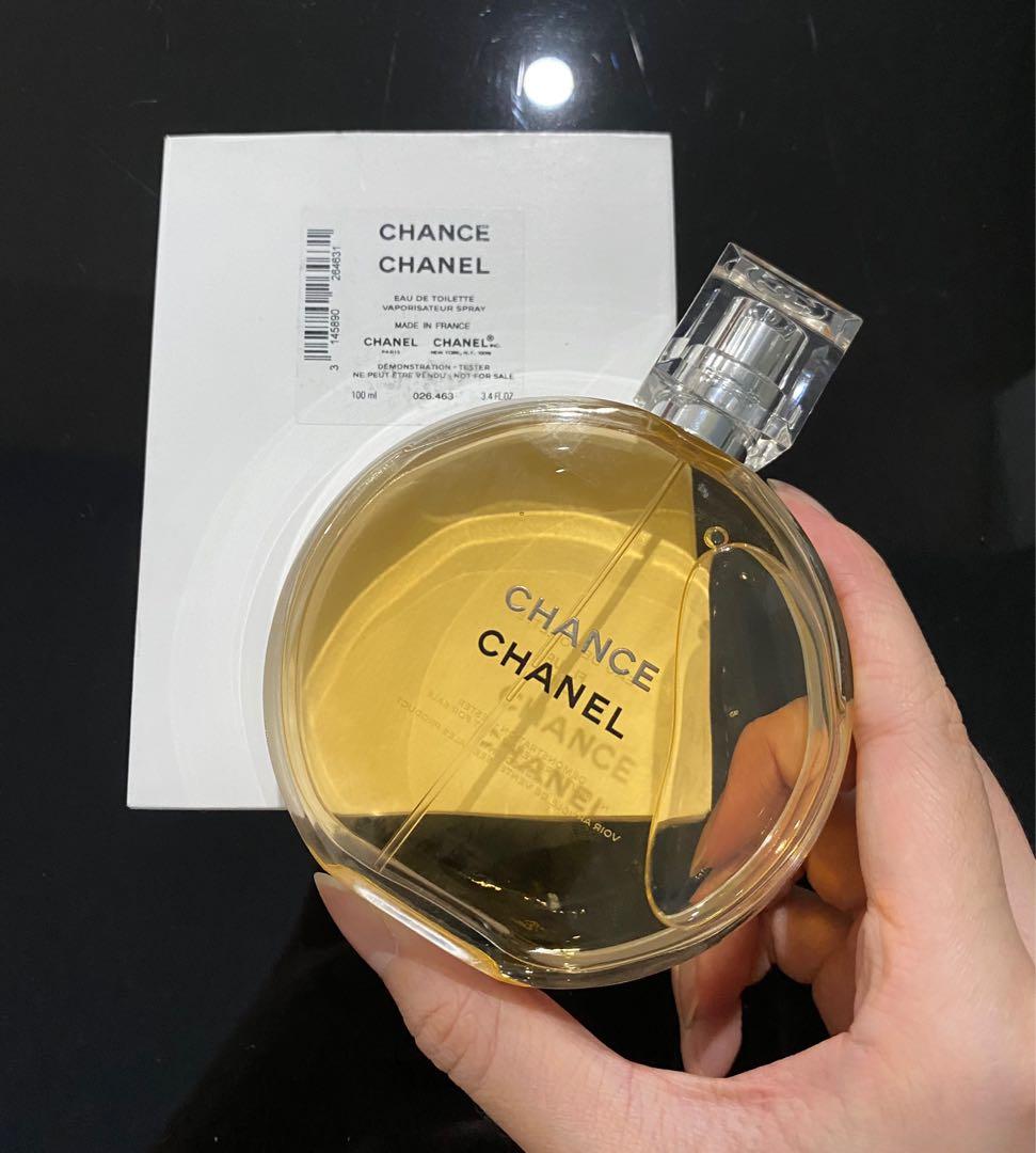 Chanel chance sales edt tester