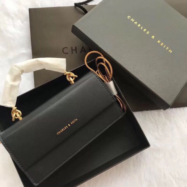 Charles and keith hotsell box bag
