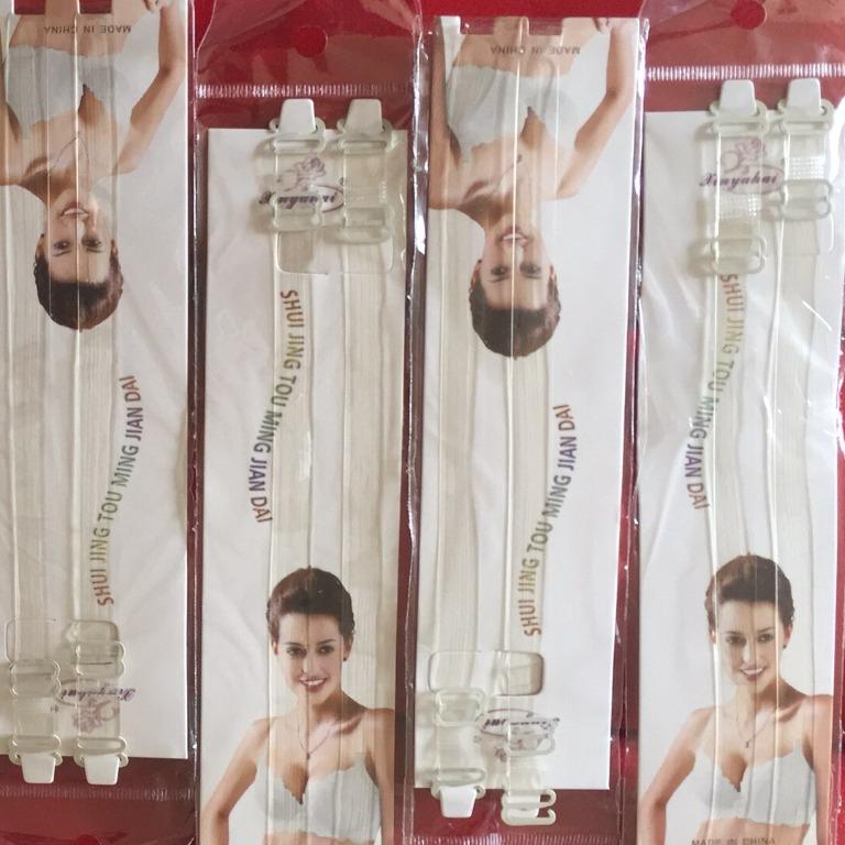 Clear Invisible Transparent Bra Straps, Women's Fashion, New Undergarments  & Loungewear on Carousell
