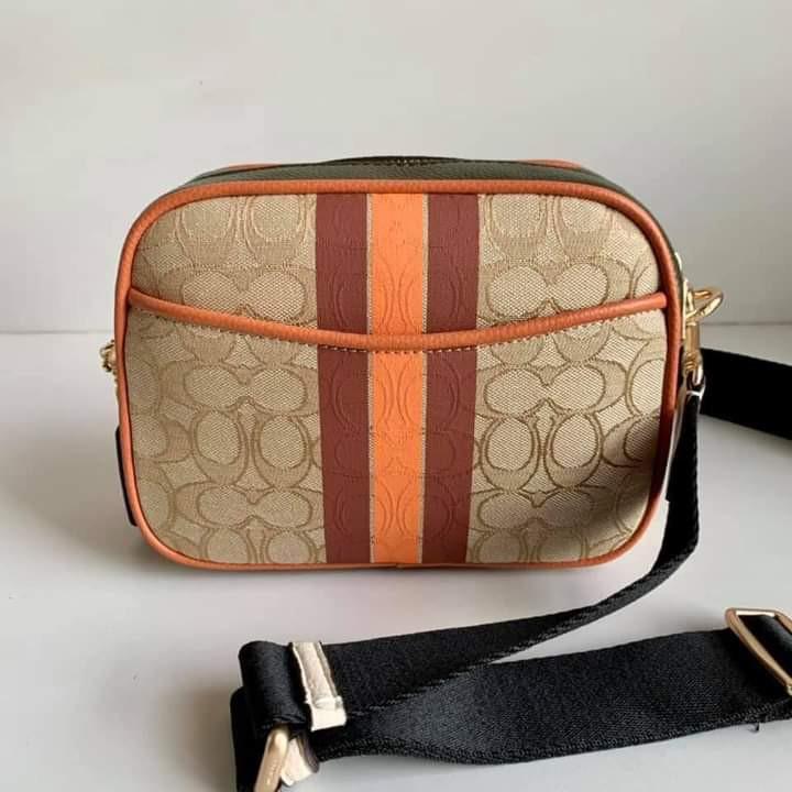 Coach Dempsey Camera Bag in Signature, Women's Fashion, Bags & Wallets