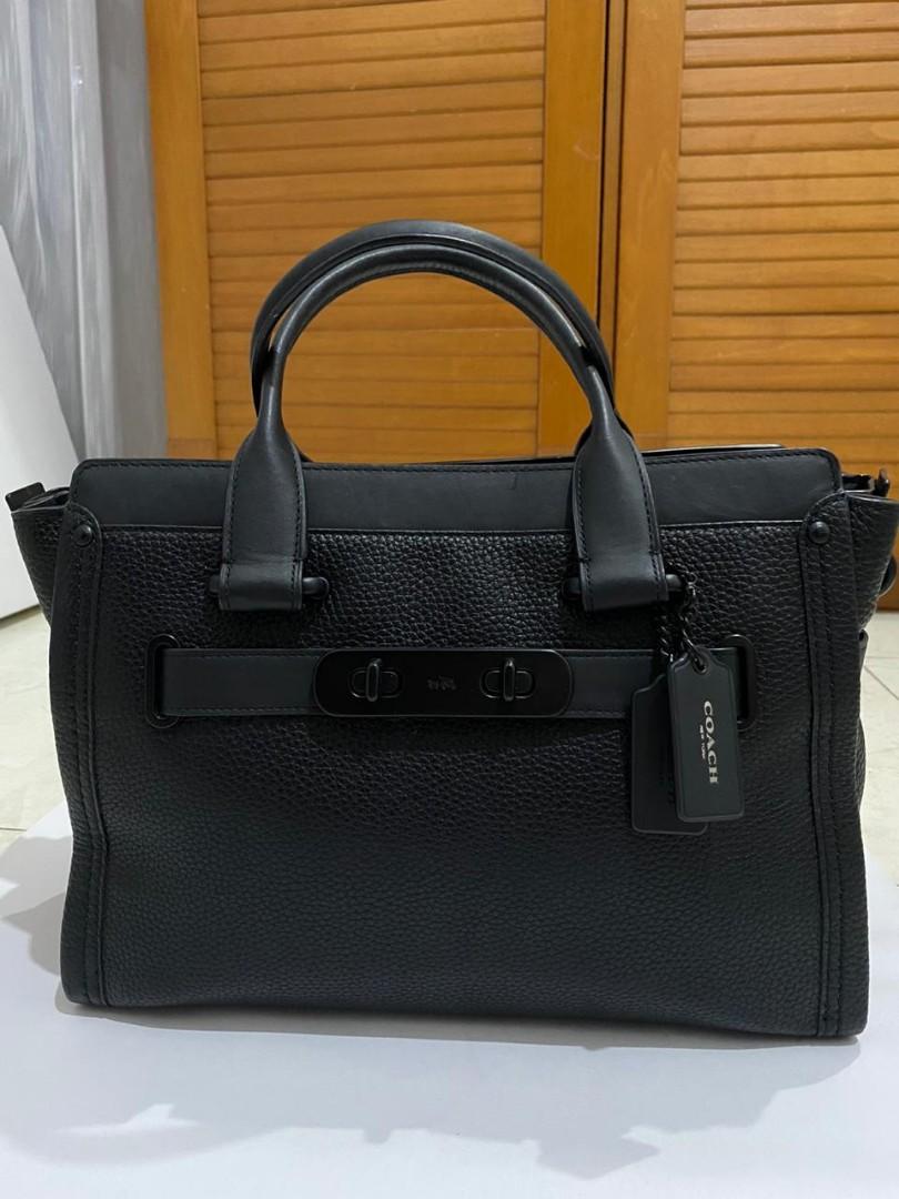 Coach swagger black matte cheap