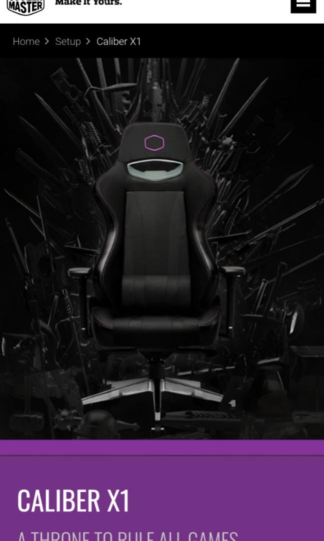 cooler master caliber x1
