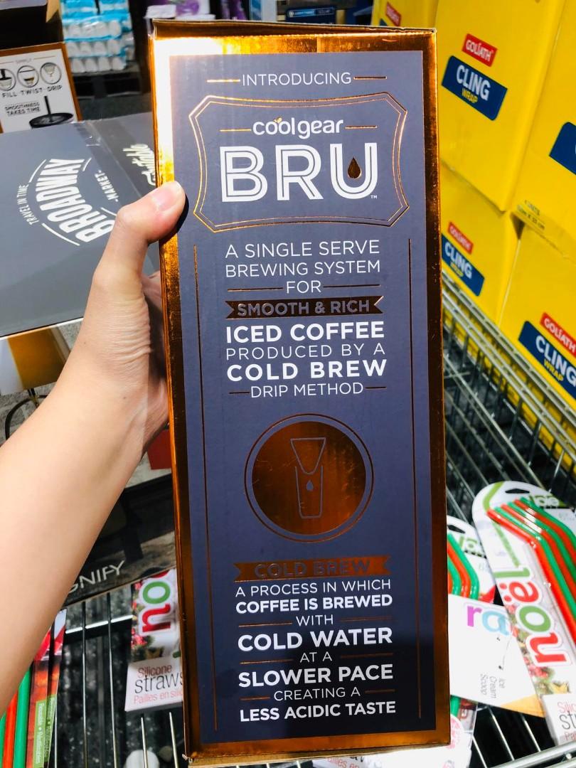 Coolgear BRU cold brew coffee system 