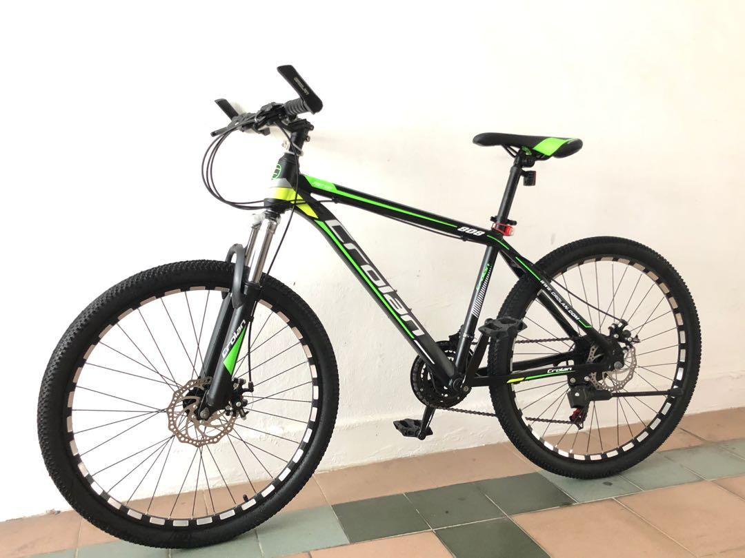 Crolan MTB bike mountain bicycle 21 speed, Sports Equipment, Bicycles and Parts, Bicycles on Carousell