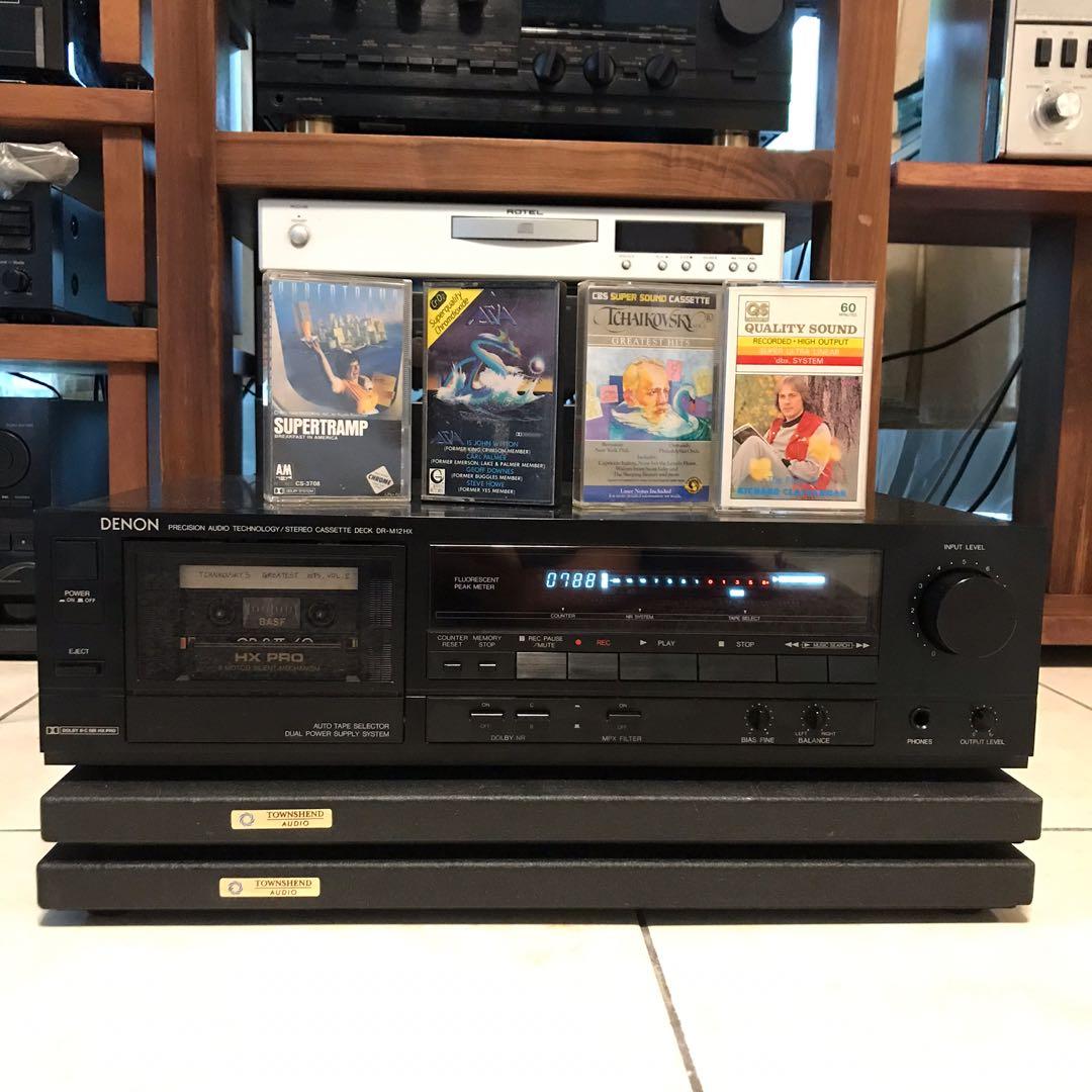Denon DRM12HX Cassette Deck, Audio, Portable Music Players on Carousell