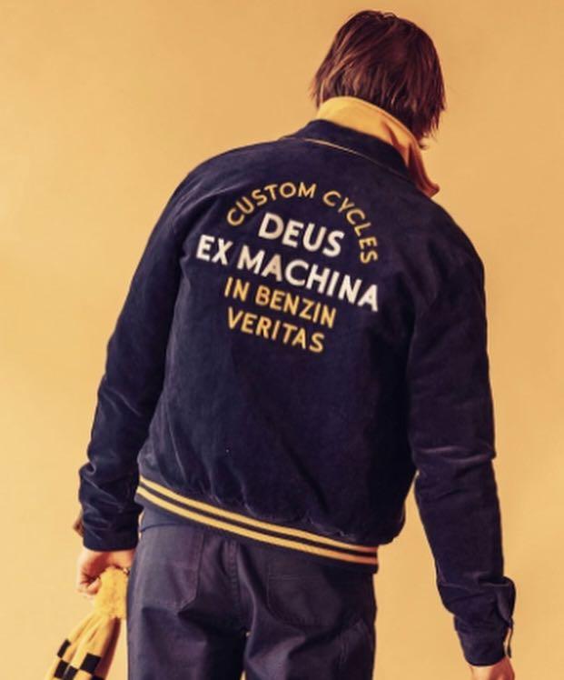 Deus ex Machina Bomber Jacket Men s Fashion Tops Sets Hoodies