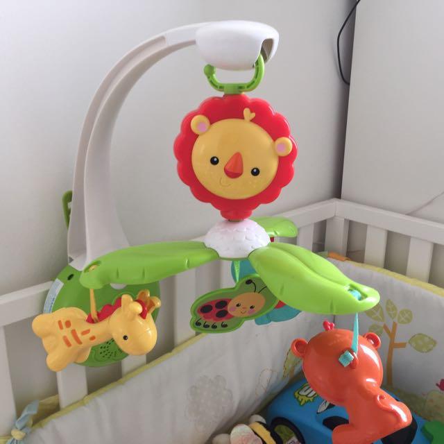 FisherPrice GrowWithMe Cot Crib Mobile, Babies & Kids, Infant