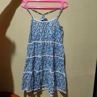 Flower mini dress