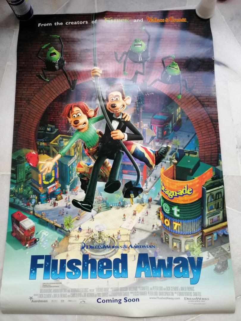 Flushed Away Original Movie Poster Everything Else Others On Carousell What's your next favorite movie? carousell