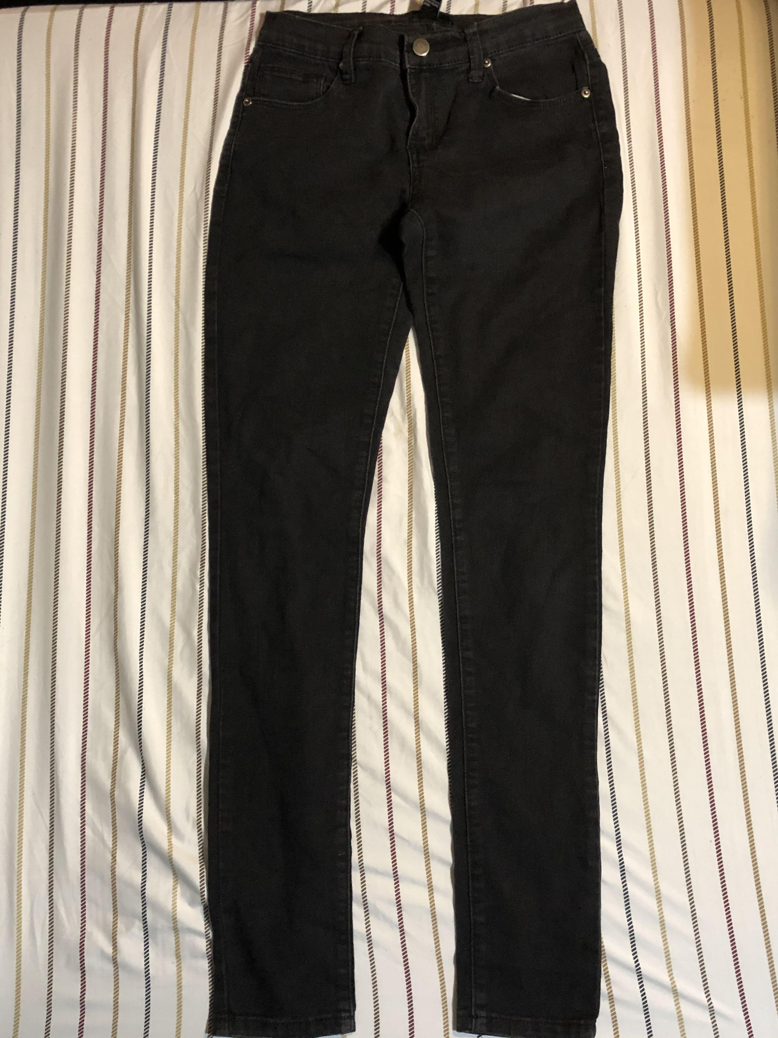Forever 21 Black Skinny Jeans, Women's 
