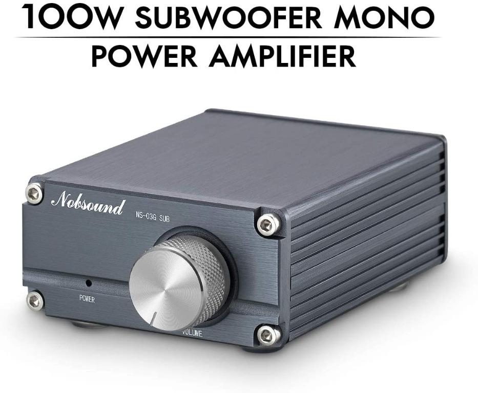 FreeDelivery Nobsound 100W Subwoofer / Full Frequency Mono Channel
