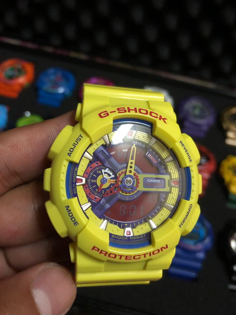 G shock ga 110 yellow new arrivals