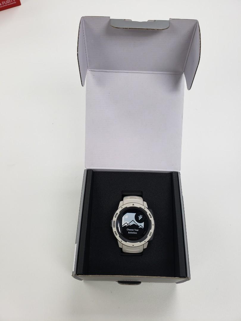 garmin instinct tundra white