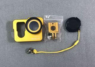 GoPro配件Hero4 多功能狗籠鋁合金外殼金屬殼散熱殼保護框