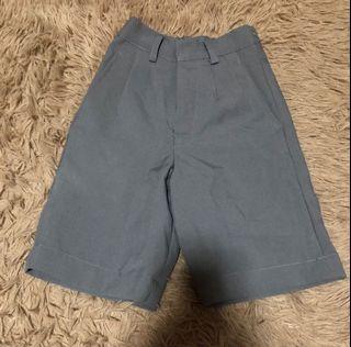 Gray formal shorts for 5-6 yrs old