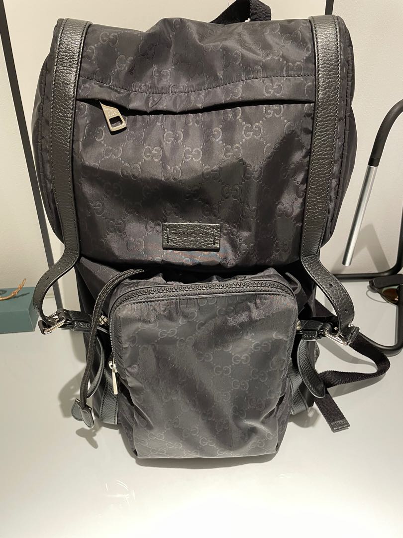 Gucci backpack model 510336 unisex Men s Fashion Bags Backpacks on Carousell