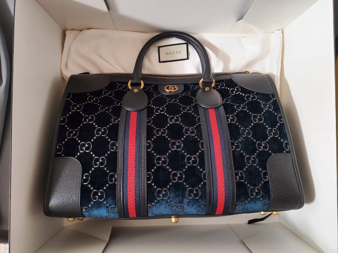 Medium gg velvet duffle discount