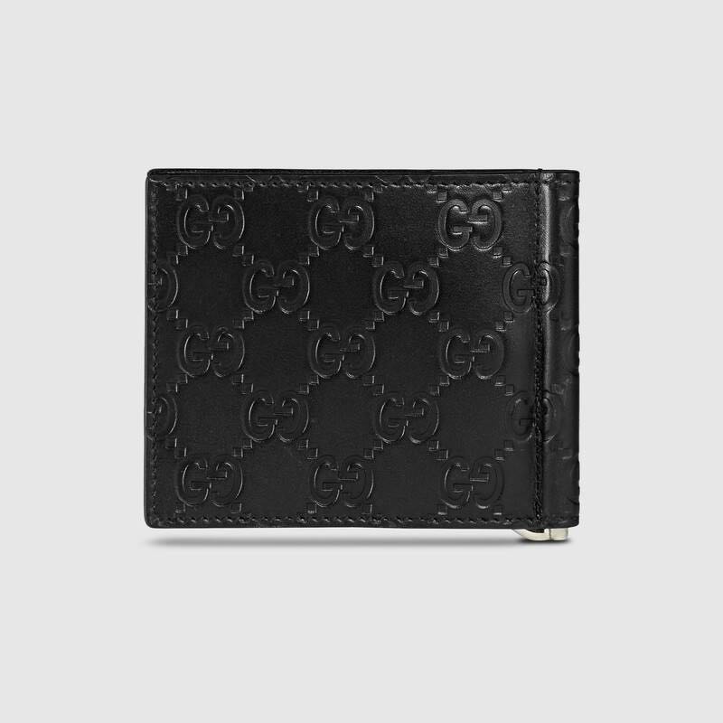 gucci clip wallet