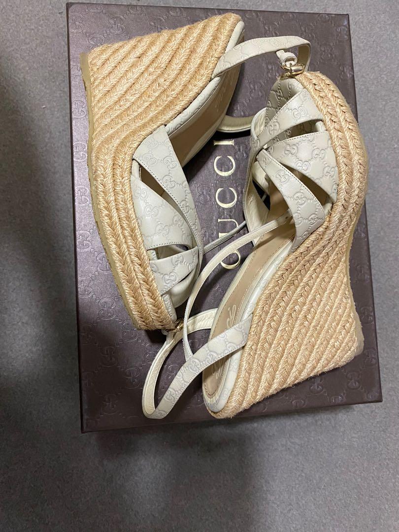 Gucci Wedges Luxury Sneakers Footwear on Carousell