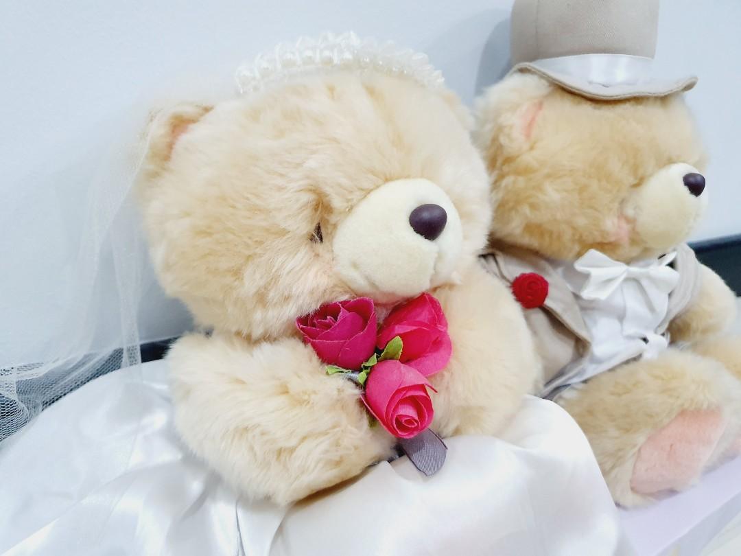 4X6 Bear Wedding Photo Frame【Hallmark-ForeverFriends Gift