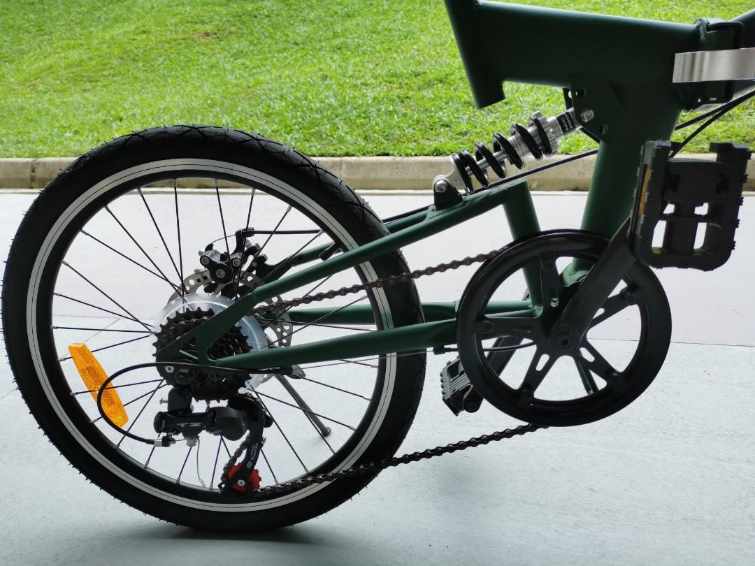 Hito Foldable bicycle, front child seat, Sports Equipment, Bicycles