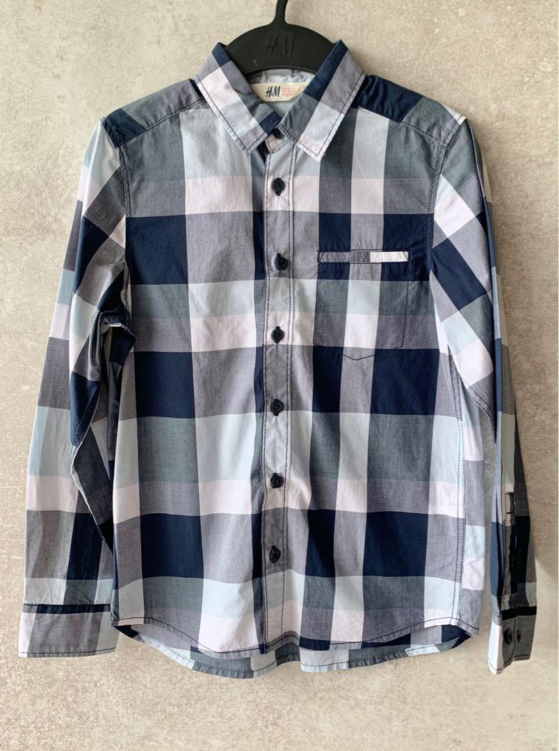 H M Long Sleeves Shirt For Boys Size Us 9 10y Babies Kids Babies Kids Fashion On Carousell H M Long Sleeves Shirt For Boys Size Us 9 10y Babies Kids Babies Kids Fashion On Carousell