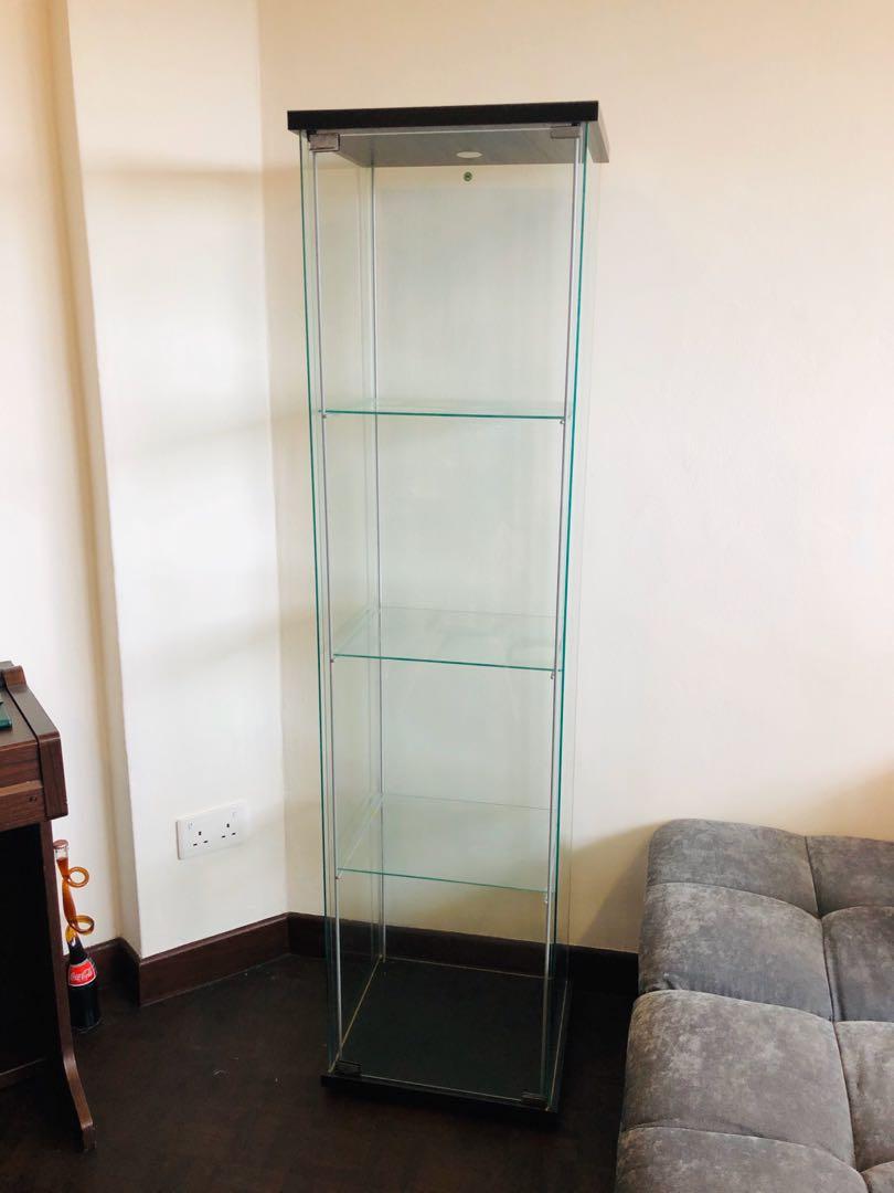Detolf Glass Door Cabinet Black Brown Cabinets Matttroy Detolf Glass Door Cabinet Black Brown Cabinets Matttroy