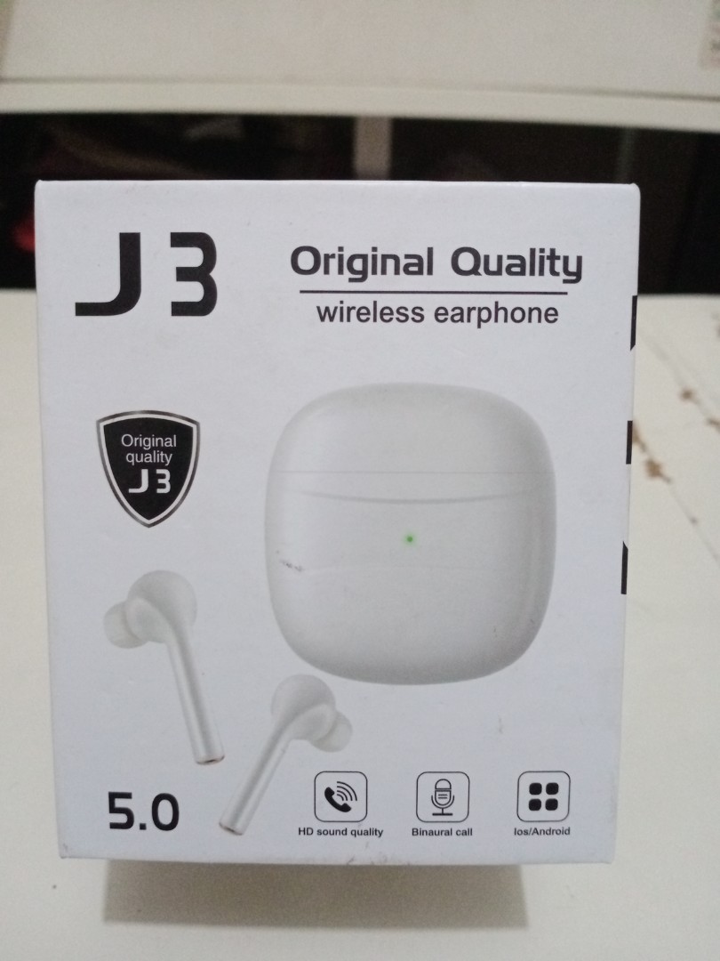 J3 original best sale quality wireless earphone