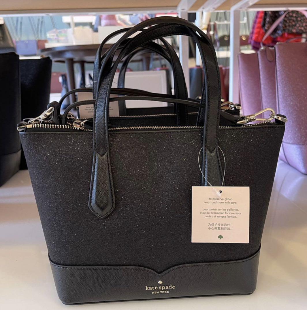 Kate spade lola glitter purse sales
