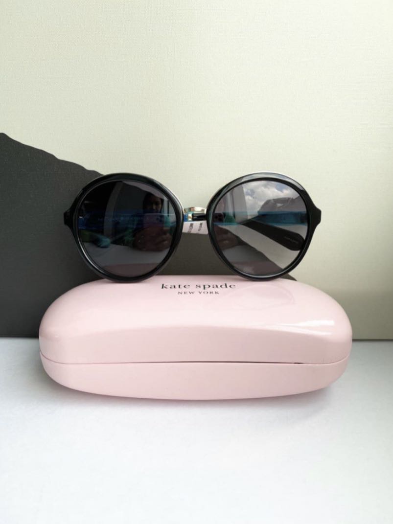KATE SPADE SUNGLASSES ANNABETH O S OD28 BLACK