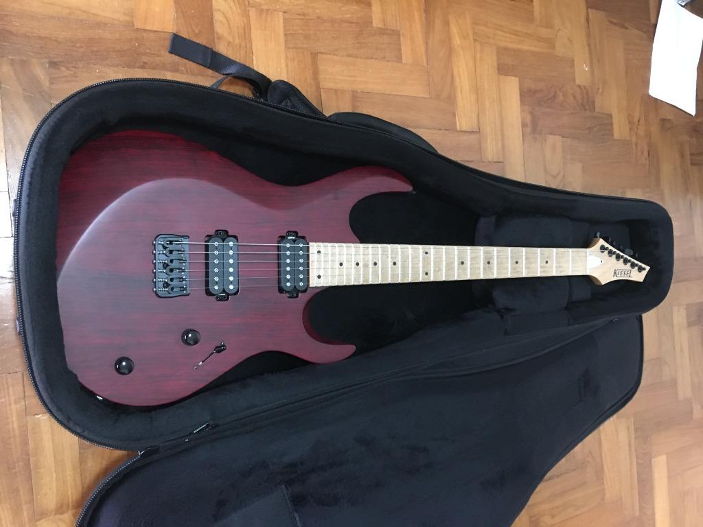 Kiesel Carvin Aries A6 Custom Guitar, Hobbies  Toys, Music  Media,  Musical Instruments on Carousell