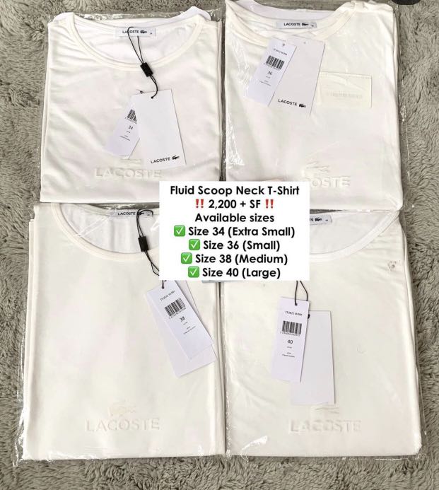 lacoste medium size