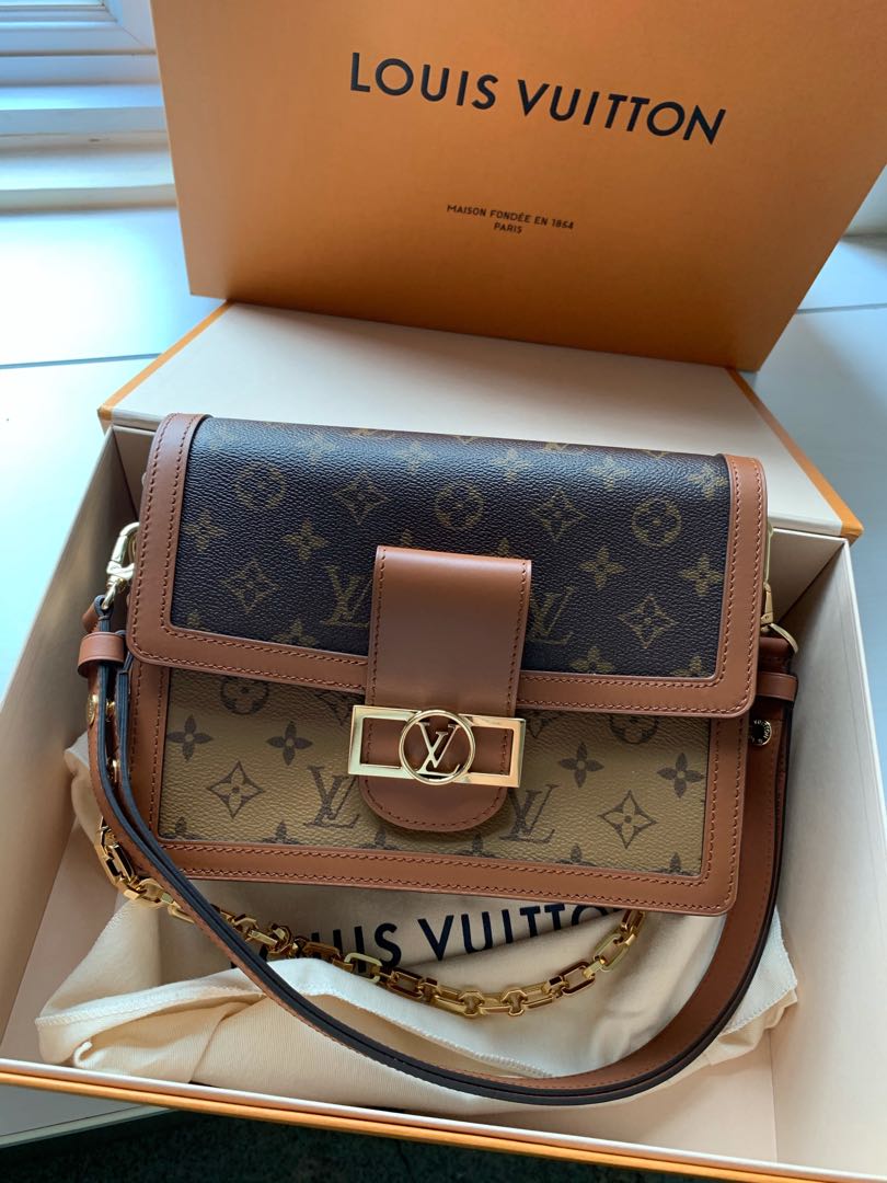 Authentic Louis Vuitton M44391 Dauphine Bag and M68725 Dauphine