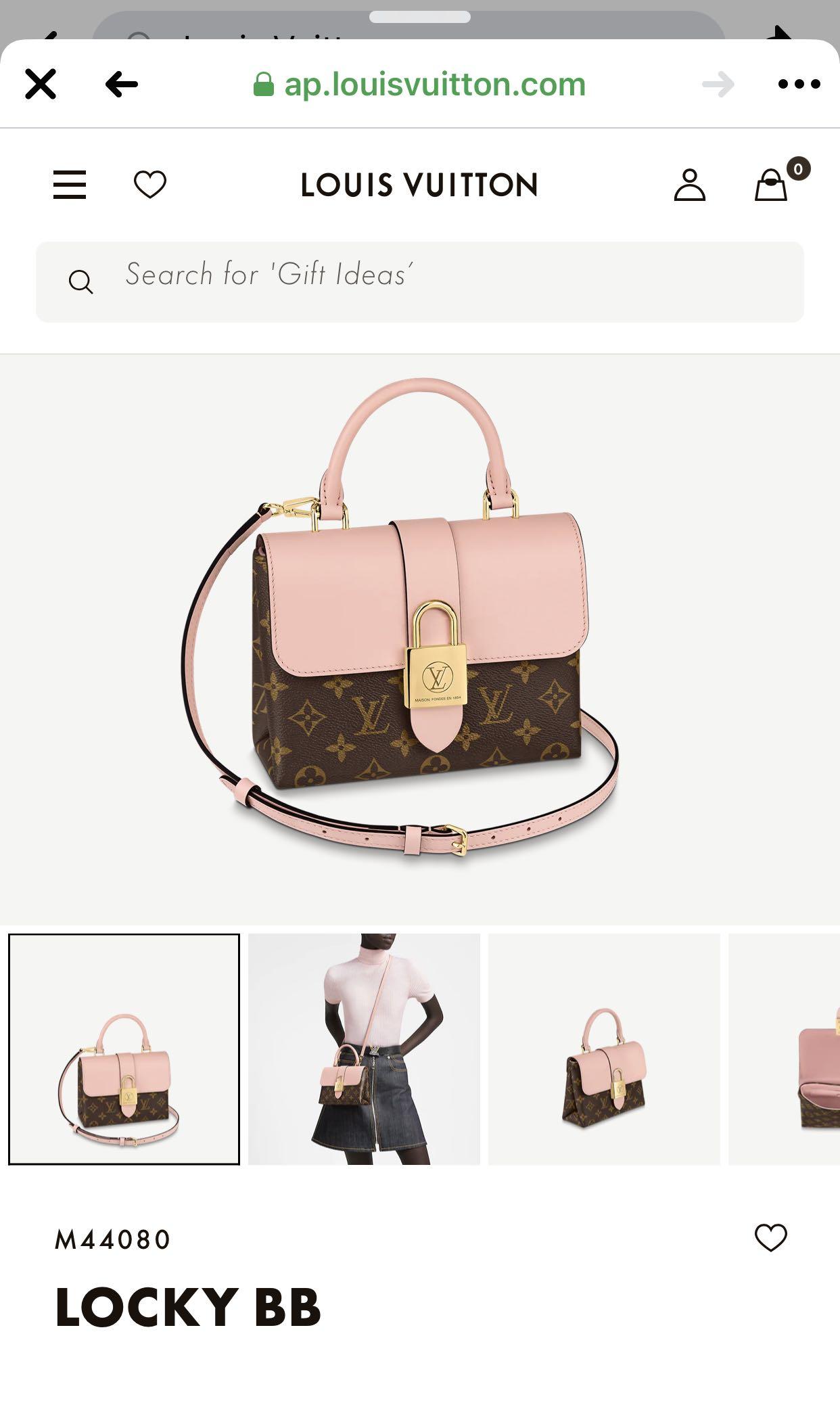 Louis Vuitton locky BB, Luxury, Bags & Wallets on Carousell