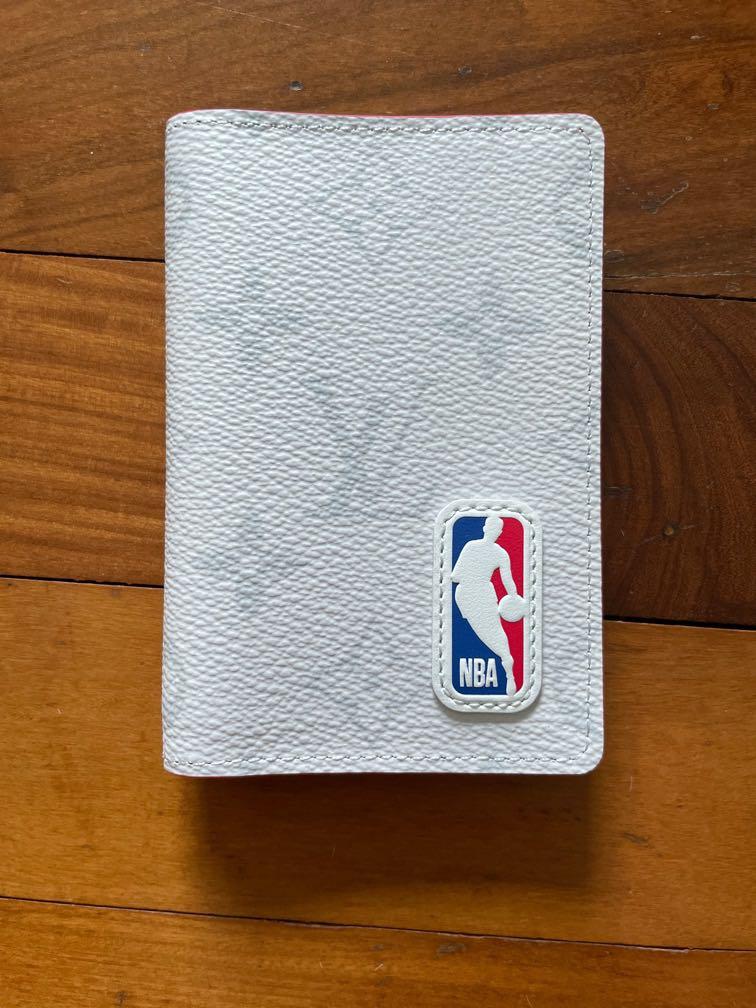 Louis Vuitton NBA Brown Monogram Canvas Red Logo Patch Pocket Organizer  Wallet