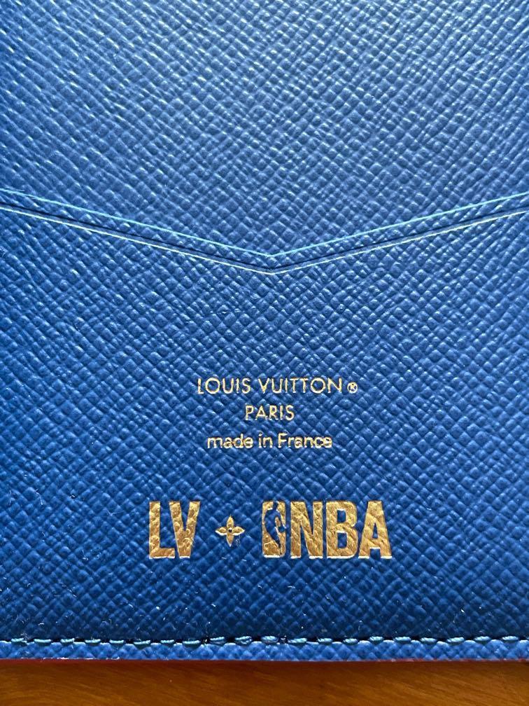 LOUIS VUITTON X NBA POCKET ORGANIZER BLUE M81663