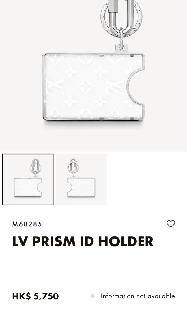 LOUIS VUITTON PRISM ID HOLDER, 名牌, 飾物及配件- Carousell