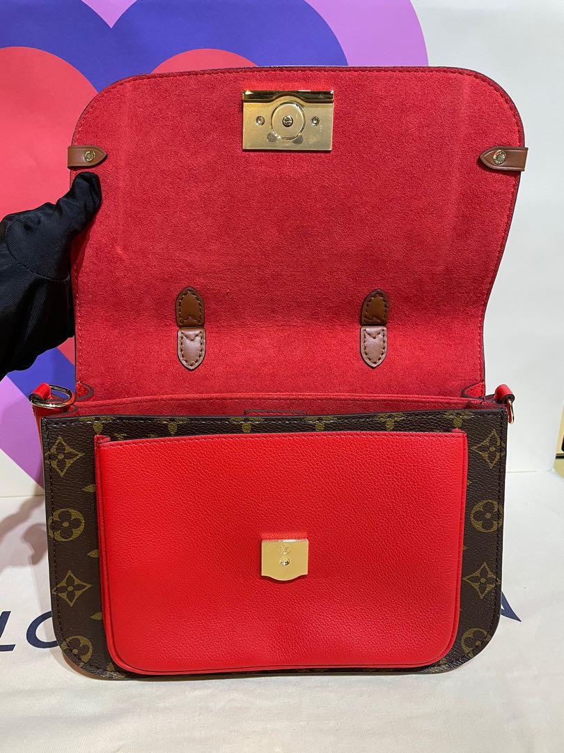 Louis Vuitton Vaugirard Monogram Coquelicot Bag, Luxury, Bags & Wallets on  Carousell