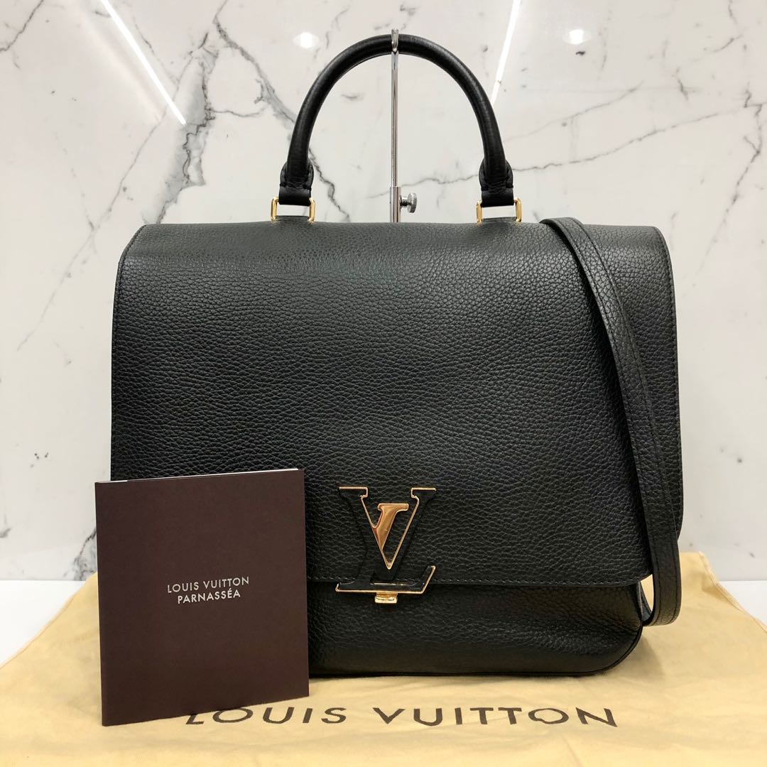LOUIS VUITTON Volta 2way Hand Shoulder Bag Leather Mocaccino M55060 90204065