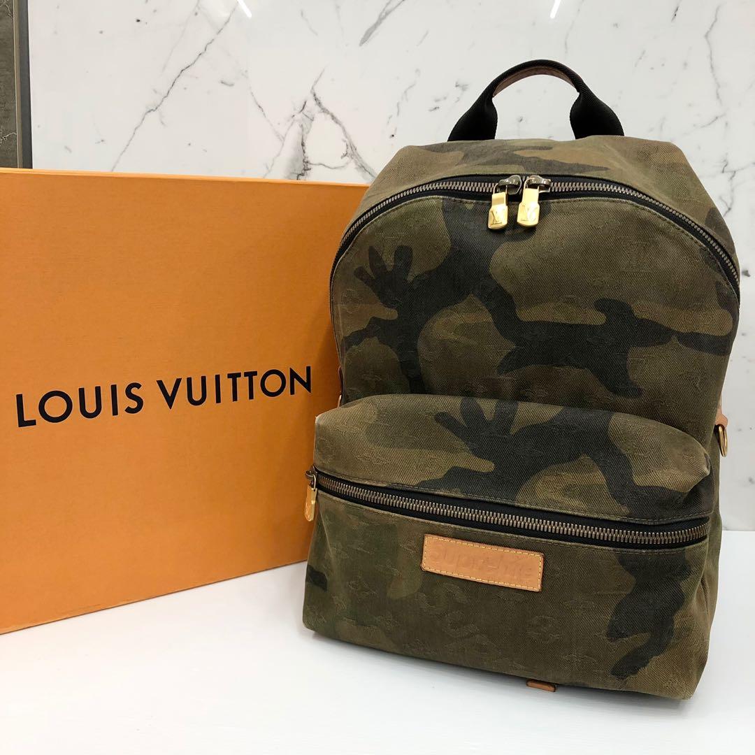 Pre-owned Supreme Louis Vuitton X Apollo Backpack Monogram Camo