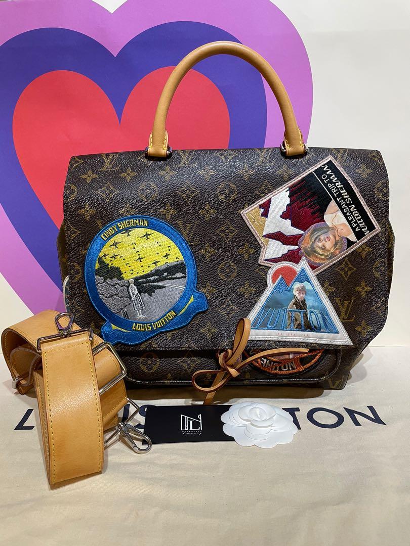 LV Limited Edition Cindy Sherman Monogram Celebrating Messenger Bag